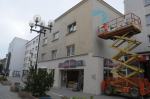Na opolskich kamienicach powstaje kolorowy mural