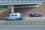 Zaśnięcie 52-latka przyczyną wypadku na autostradzie A4