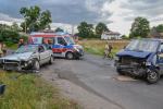 Dwa auta zderzyły się w Szydłowcu Śląskim