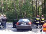 Trzy osoby ranne w zderzeniu audi i volkswagena