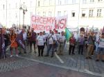 Protest w rocznicę wydania decyzji o powiększeniu Opola