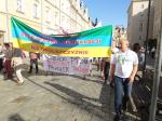 Protest w rocznicę wydania decyzji o powiększeniu Opola