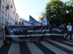 Protest w rocznicę wydania decyzji o powiększeniu Opola