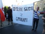 Protest w rocznicę wydania decyzji o powiększeniu Opola