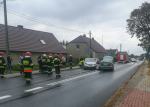 Zderzenie dwóch samochodów w Kostowie