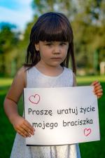 3-letnia Maja prosi: pomóżcie uratować serce mojego braciszka!