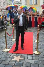 Marek Dutkiewicz odsłonił swoją gwiazdę w Alei Gwiazd Polskiej Piosenki