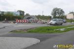 Opóźnienie przy budowie ronda na Chabrach