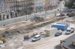 Na Placu Kopernika prace postępują naprzód