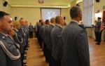 Nowi policjanci zaprzysiężeni, doświadczeni uhonorowani