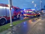 Dwa pojazdy zderzyły się na Alei Solidarności w Opolu, są ranni.
