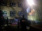 Pożar ocieplenia budynku w Szkole Podstawowej nr 20 w Opolu