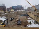 Budowa parkingu pod Placem Kopernika idzie pełną parą 