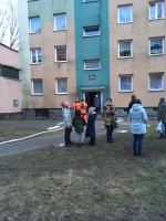 Awaria instalacji elektrycznej przyczyną pożaru mieszkania w Kluczborku