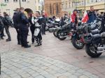 Setki motocyklistów tradycyjnie podzieliło się jajeczkiem na opolskim rynku