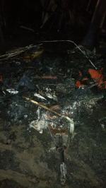 Pożar przy promenadzie w Turawie. Szybka reakcja sąsiadów uratowała przyległe domy