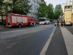 Na ul. Sądowej autobus zderzył się z osobówką
