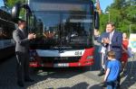 Nowe autobusy MZK z nazwami miast partnerskich