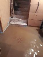 Blisko 80 strażaków odpompowywało wodę po ulewie w Rusocinie (pow. nyski)