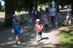 Blisko 300 przedszkolaków przebiegło przez Park Nadodrzański w Opolu