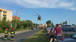 Śmigłowiec LPR lądował na osiedlu Malinka