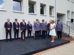 Zastępca Komendanta Głównego Policji nadinsp. Jan Lach na uroczystości otwarcia nowego posterunku