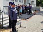 Zastępca Komendanta Głównego Policji nadinsp. Jan Lach na uroczystości otwarcia nowego posterunku