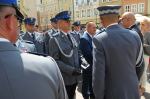 Policjanci przemaszerowali na rynek z okazji swojego święta