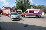 Zderzenie na ulicy Popiełuszki. 4 osoby zostały przewiezione na badania