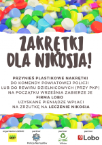  "Zakrętki dla Nikosia" - charytatywna zbiórka namysłowskiej policji
