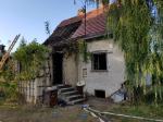 Pożar domu jednorodzinnego w Sadach. Nie żyje mężczyzna
