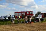 Zderzenie 3 pojazdów na obwodnicy Opola, 8 osób poszkodowanych