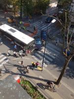 BMW wymusiło pierwszeństwo i zderzyło się z autobusem MZK