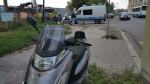 Wypadek z udziałem skutera i rowerzystki
