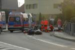 Tragiczny wypadek motocyklisty w Dąbrowie