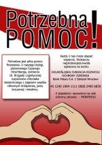 Żołnierze z 10 Brygady Logistycznej w Opolu walczą wspólnie o zdrowie kolegi