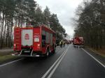 Zderzenie dwóch pojazdów pomiędzy Borkowicami a Skarbiszowem. Są ranni