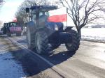 Rolnicy w kolumnie 32 traktorów blokowali krajową 94 