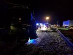 Zderzenie 2 tirów z osobówką na opolskim odcinku A4