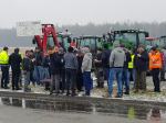 Rolnicy z Opolszczyzny blokowali krajową 11 i obwodnicę Opola 