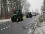 Rolnicy z Opolszczyzny blokowali krajową 11 i obwodnicę Opola 