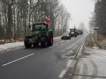 Rolnicy z Opolszczyzny blokowali krajową 11 i obwodnicę Opola 