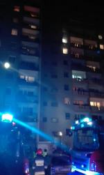 Pożar w bloku mieszkalnym przy Bytnara Rudego w Opolu