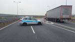 Autostrada A-4 zamknięta po wypadku