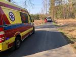 Śmiertelny wypadek na drodze gminnej prowadzącej do Suchego Boru
