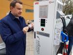 Pierwsza w Opolu ładowarka do samochodów elektrycznych stanęła przy Placu Wolności
