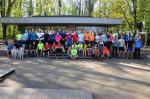 Biegacze również przygotowują się do świąt, podczas Parkrun