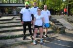 Biegacze również przygotowują się do świąt, podczas Parkrun