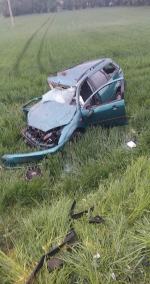 Czołowe zderzenie pod Strzelcami Opolskimi. 7 osób z obrażeniami