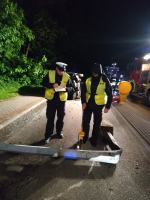 Wypadek w rejonie ul. Rozwadzkiej i Żyrowskiej w Zdzieszowicach